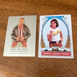 WWE Rowdy Roddy Piper Cards